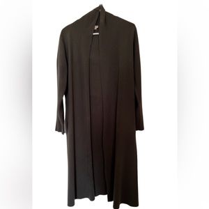 Long Cardigan - olive green